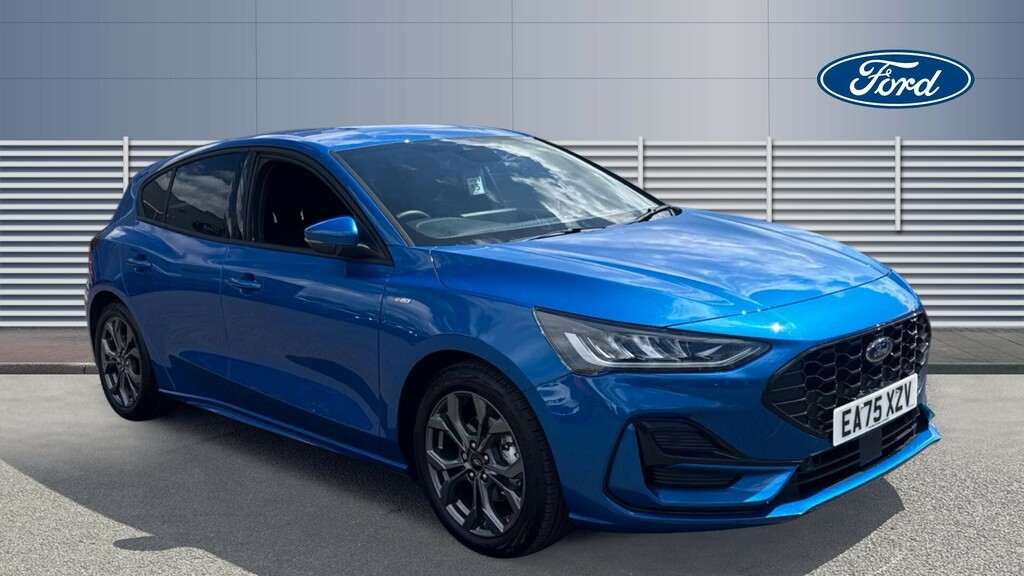 Ford Focus St-line Blue