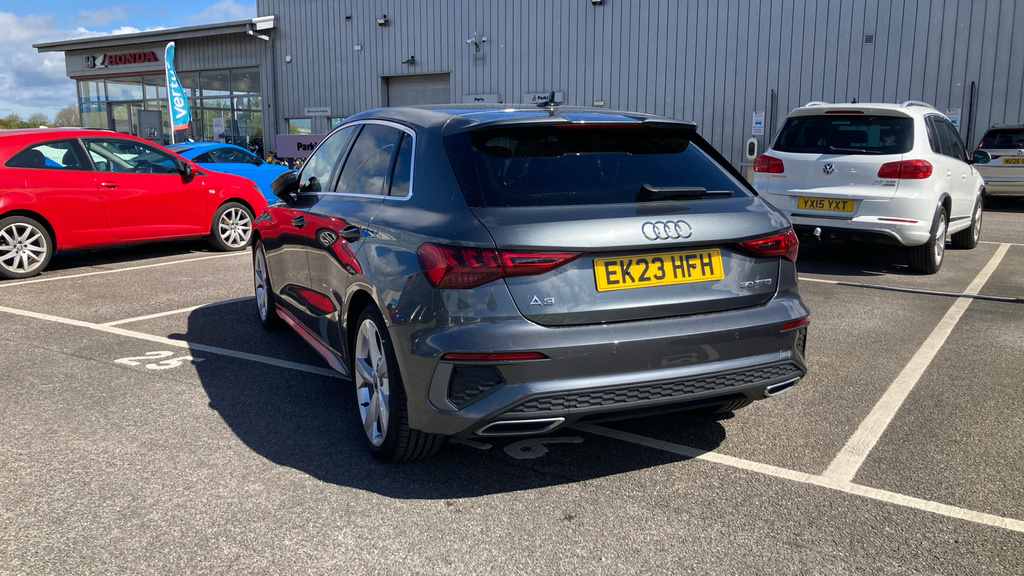 Audi A3 S Line EK23HFH Grey #4