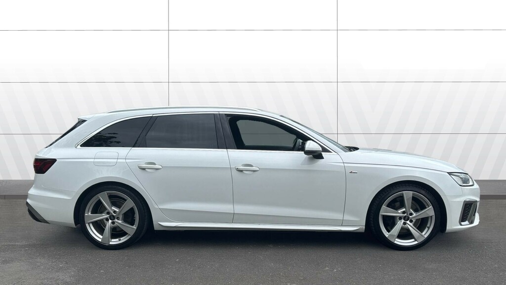 Audi A4 S Line YH23PXB White #5