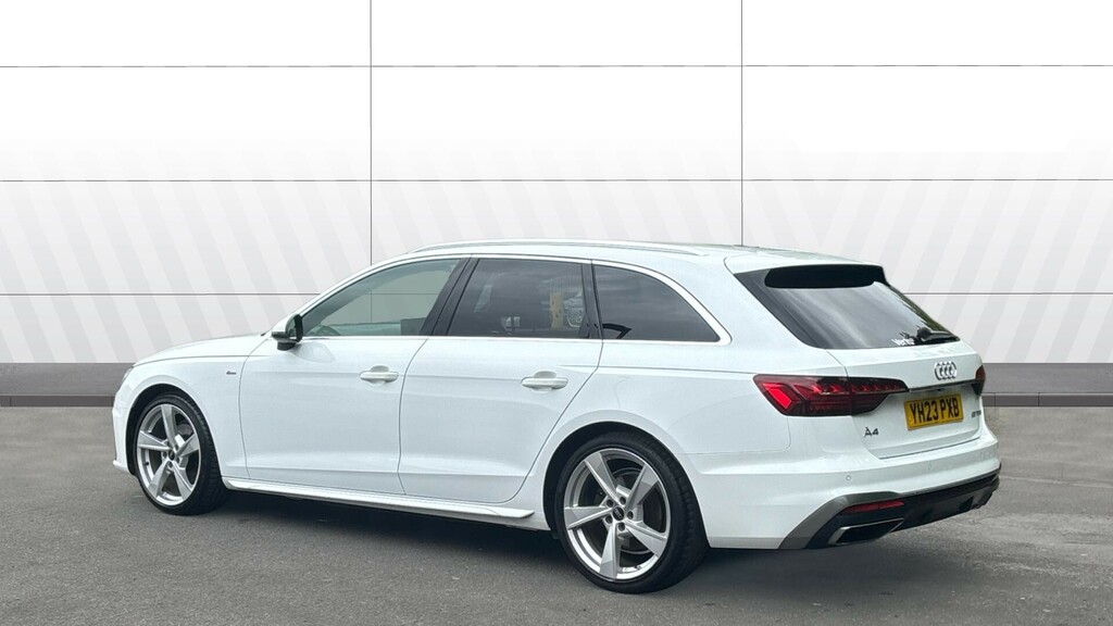 Audi A4 S Line YH23PXB White #2