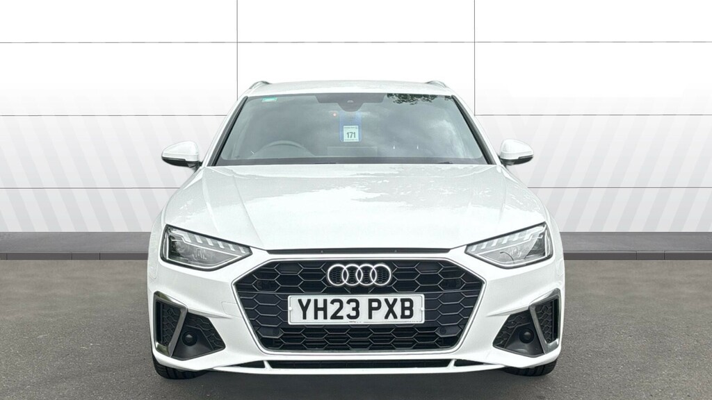 Audi A4 S Line YH23PXB White #3