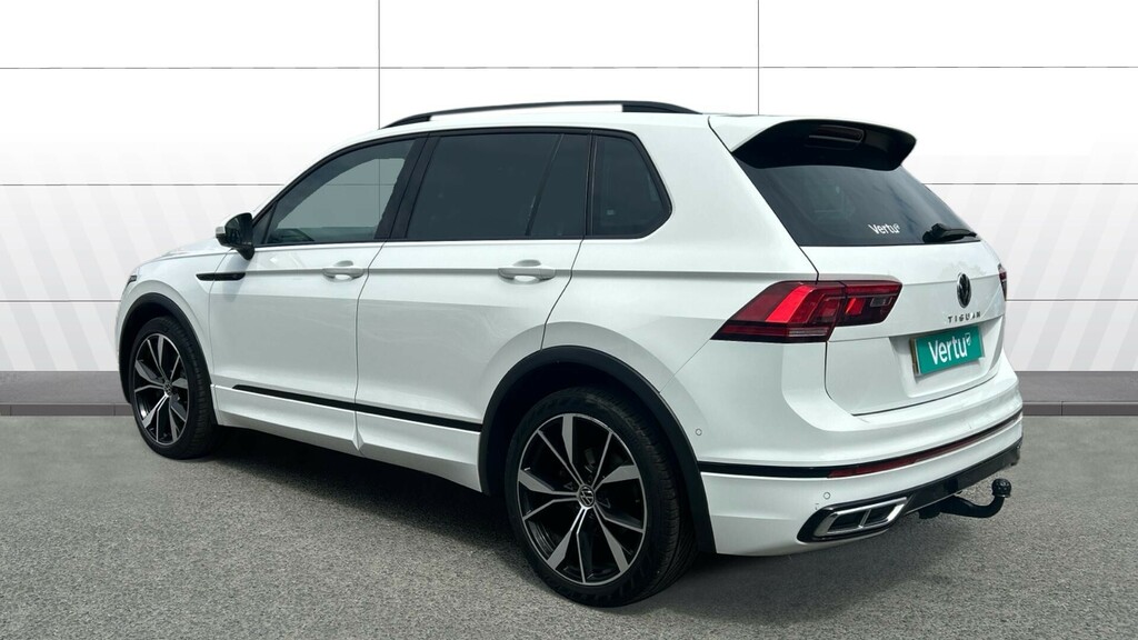 Volkswagen Tiguan R-line WK21NNM White #2
