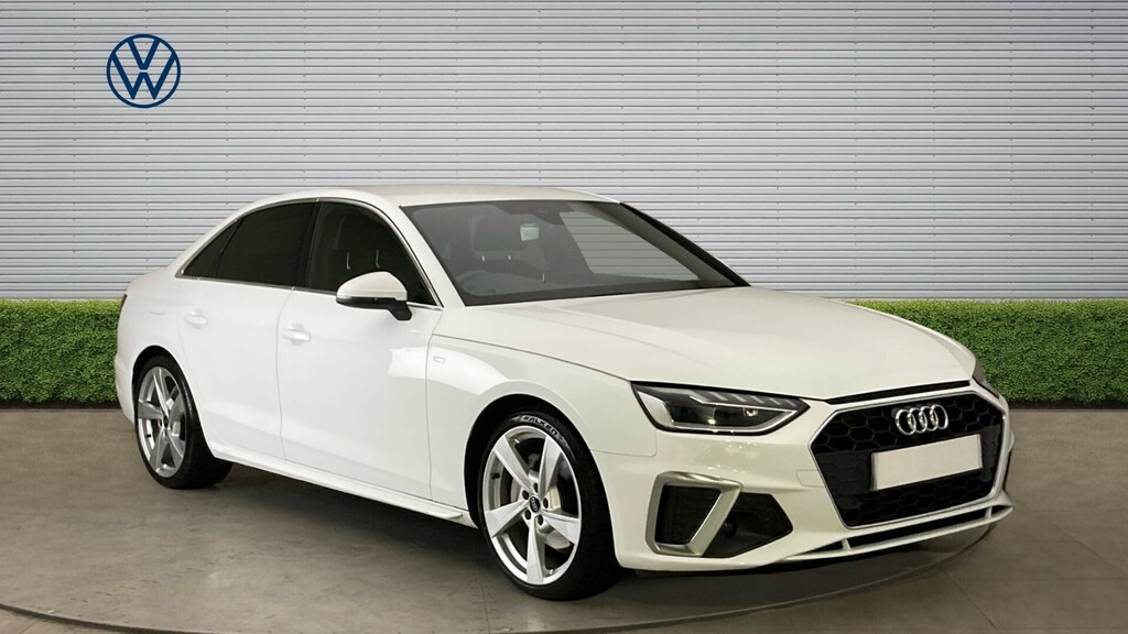 Audi A4 S Line White