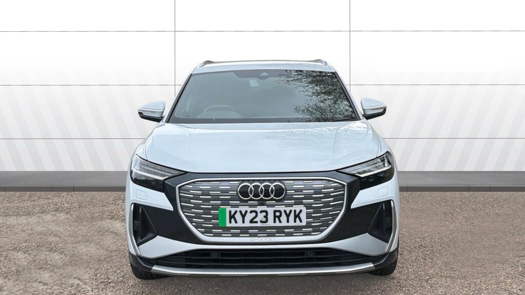 Audi Q4 E Tron S Line KY23RYK White #3