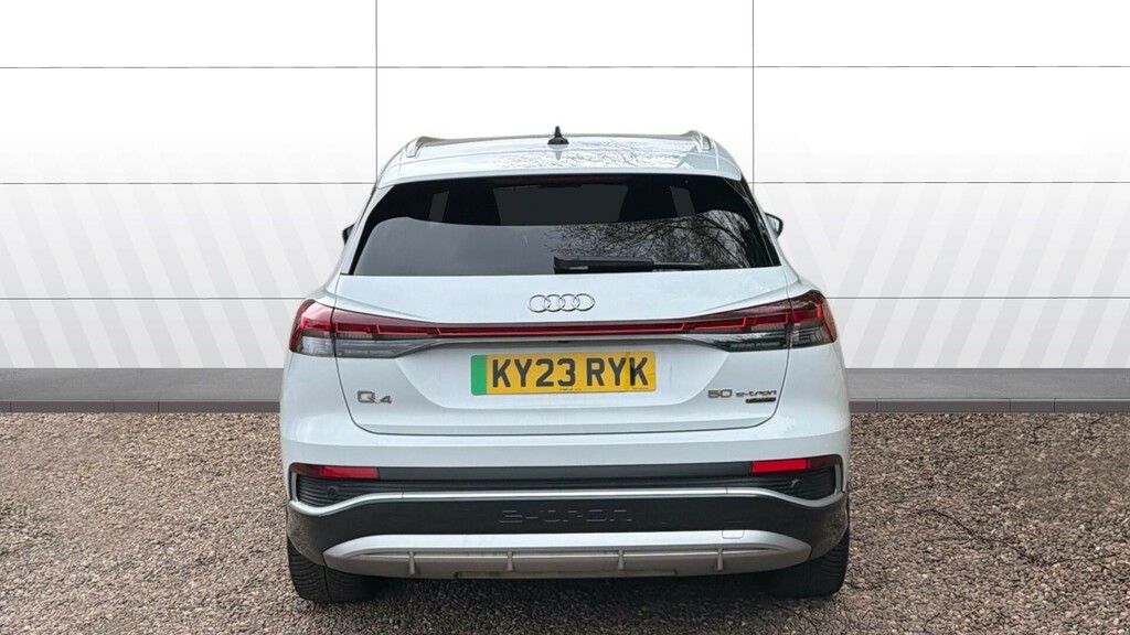 Audi Q4 E Tron S Line KY23RYK White #6
