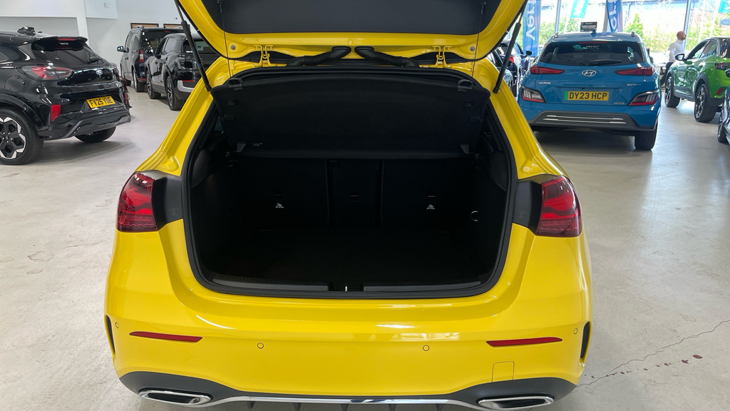 Mercedes-Benz A Class Amg Line BM23JHZ Yellow #4