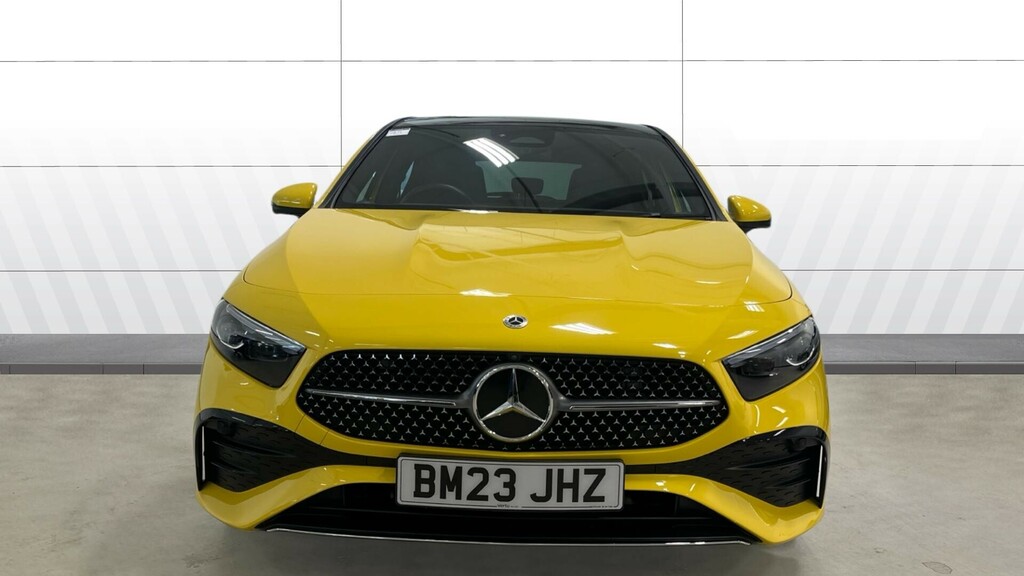 Mercedes-Benz A Class Amg Line BM23JHZ Yellow #3