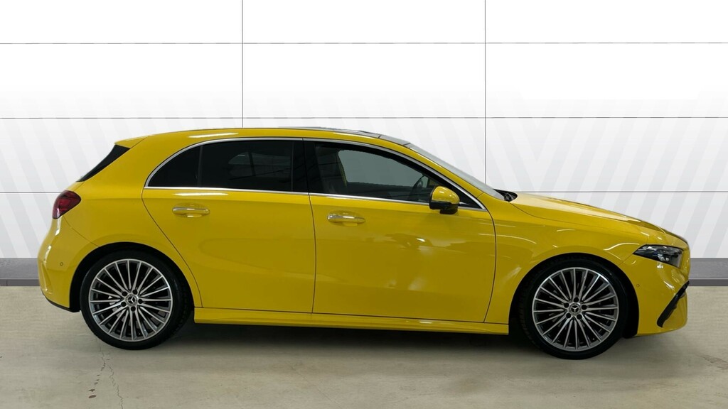Mercedes-Benz A Class Amg Line BM23JHZ Yellow #5