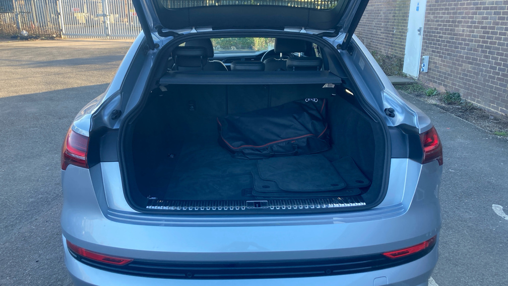 Audi E-Tron S S Line Silver #3
