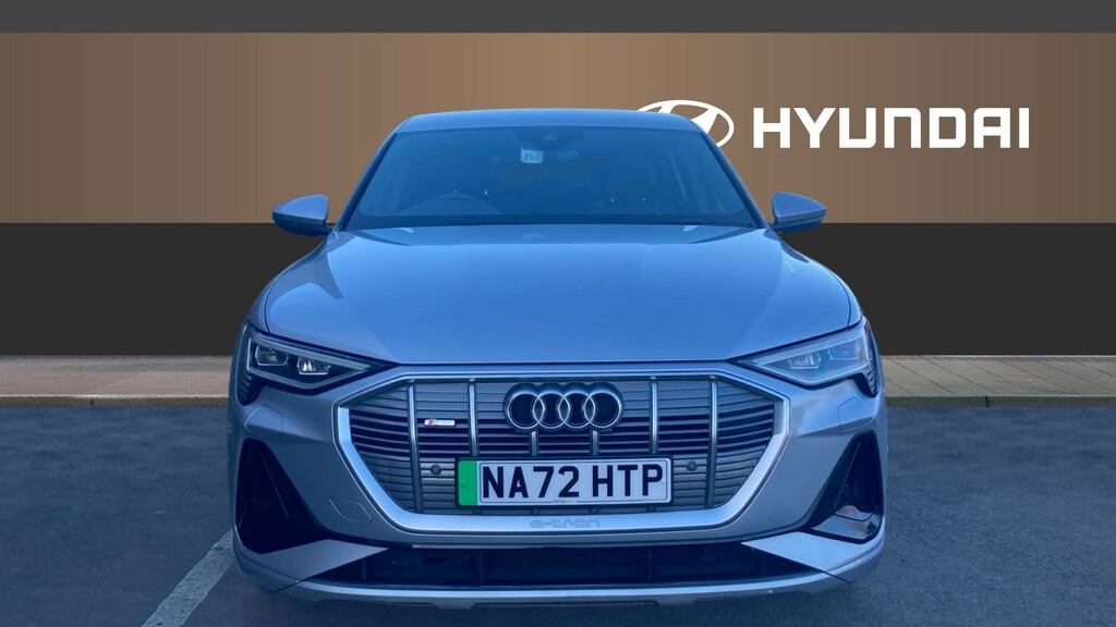 Audi E-Tron S S Line Silver #2