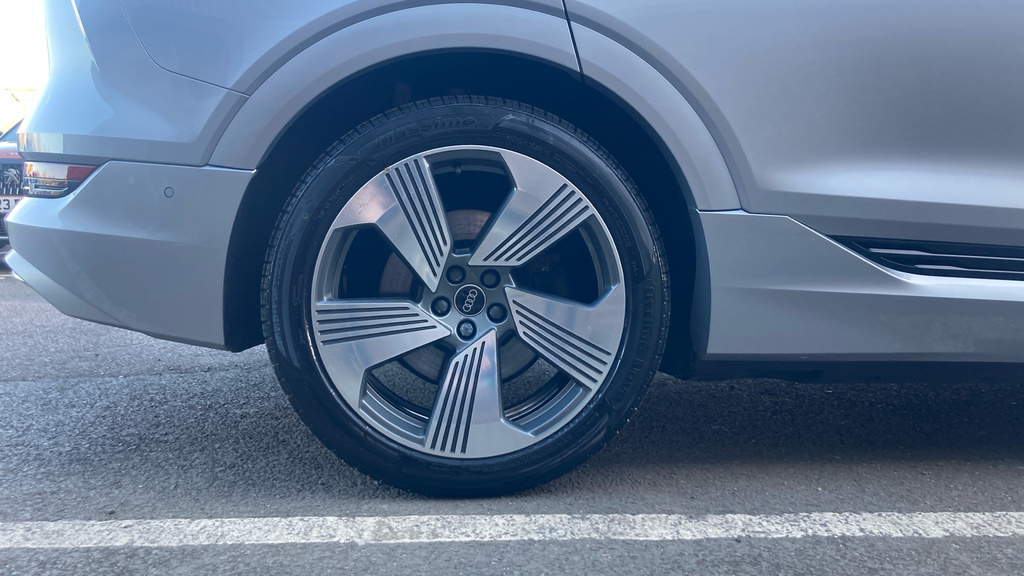 Audi E-Tron S S Line Silver #6