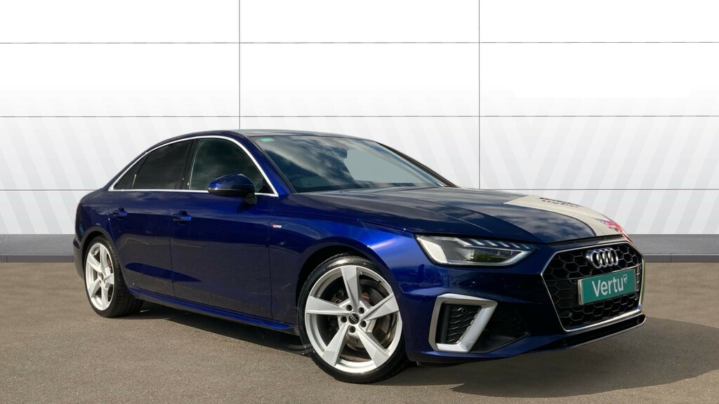 Audi A4 S Line Blue