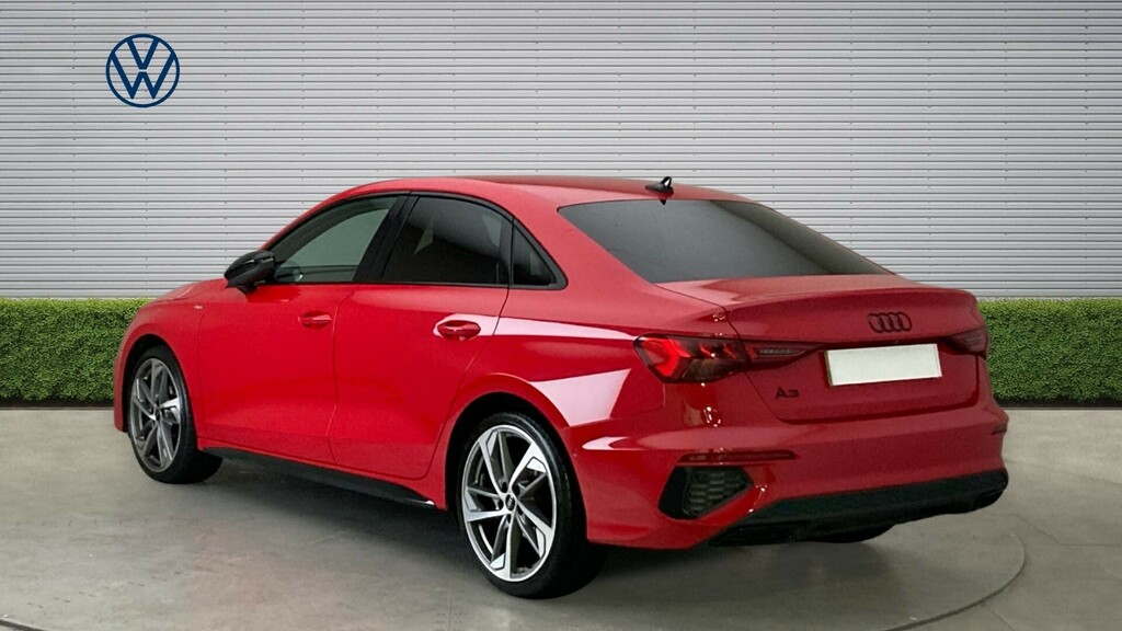 Audi A3 Black Edition YH73ANC Red #3