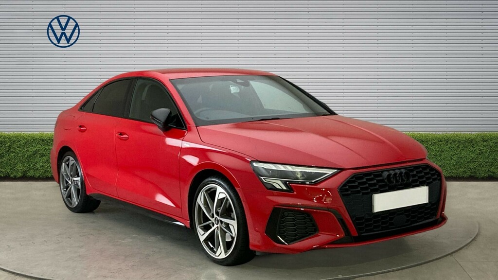 Audi A3 Black Edition Red