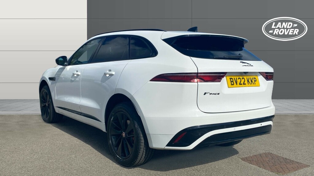 Jaguar F-Pace R-dynamic Black BV22KKP White #2