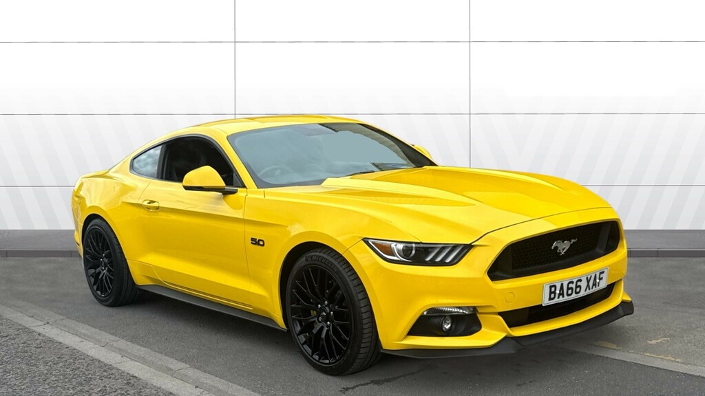 Ford Mustang Gt Yellow