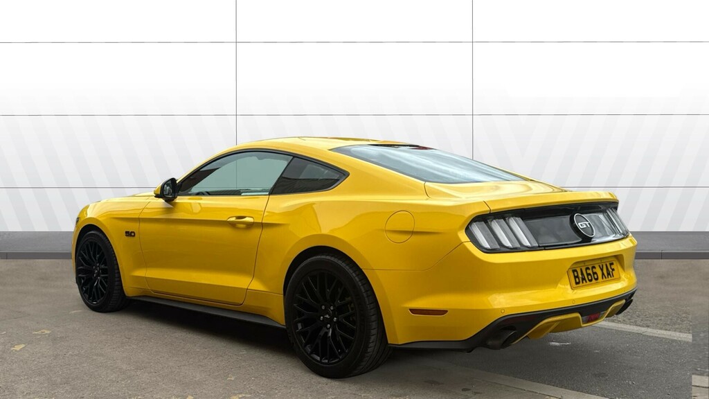 Ford Mustang Gt Yellow #2