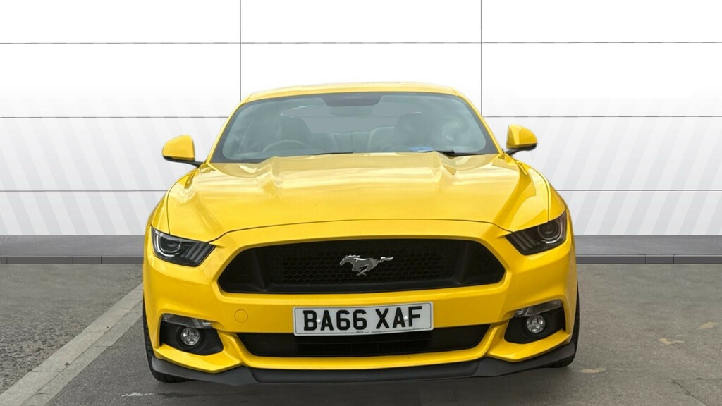 Ford Mustang Gt Yellow #3
