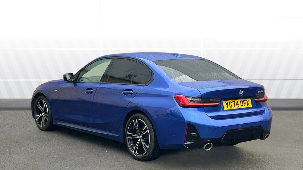 BMW 3 Series M Sport YG74OFX Blue #2