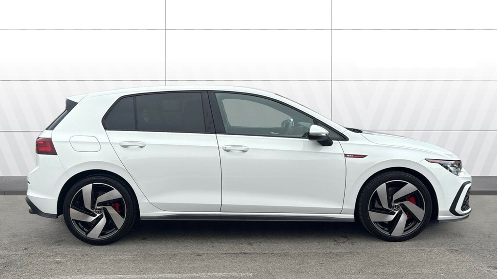 Volkswagen Golf Gti White #5