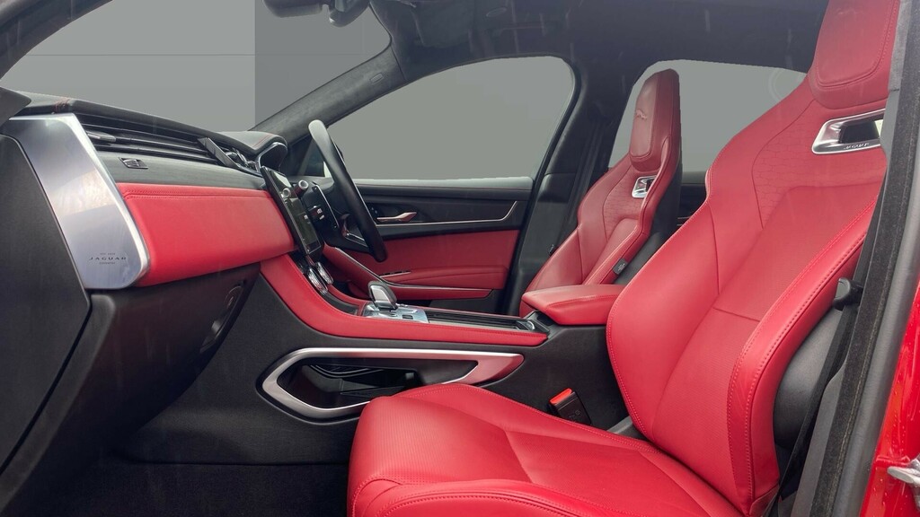 Jaguar F-Pace R-dynamic Hse SX22GDU Red #3