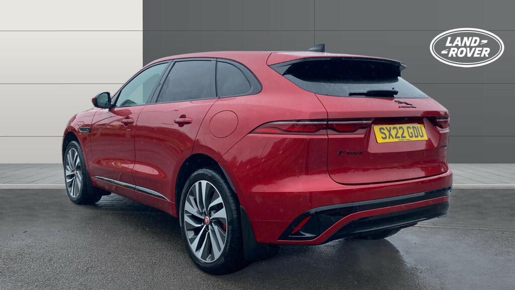 Jaguar F-Pace R-dynamic Hse SX22GDU Red #2