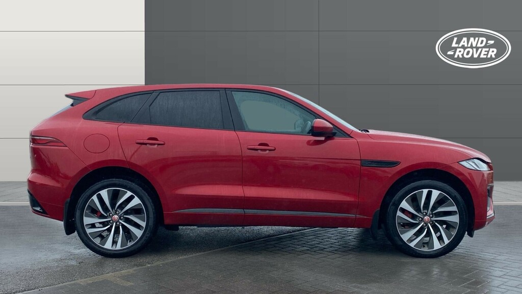 Jaguar F-Pace R-dynamic Hse SX22GDU Red #5
