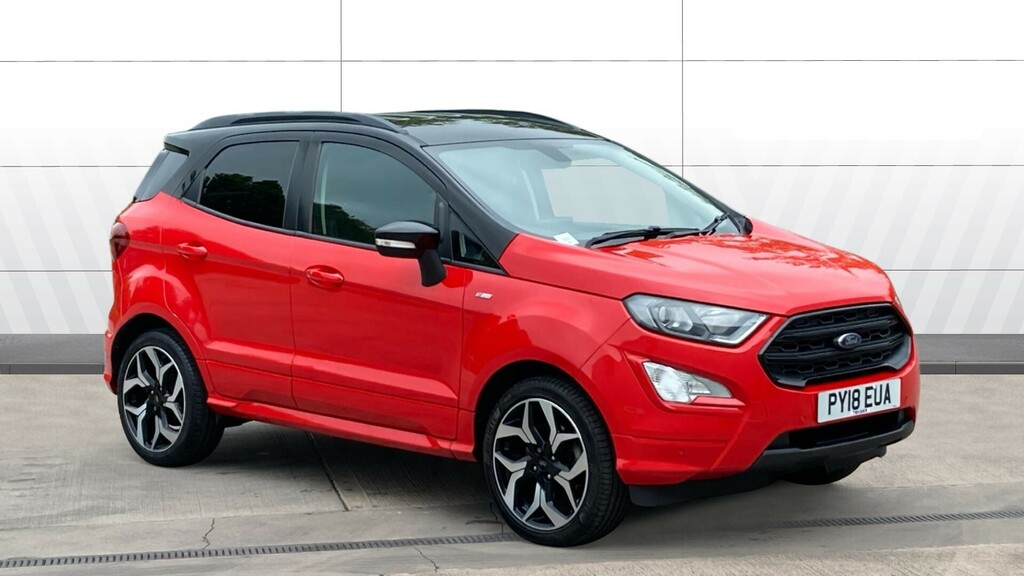 Ford Ecosport St-line Red