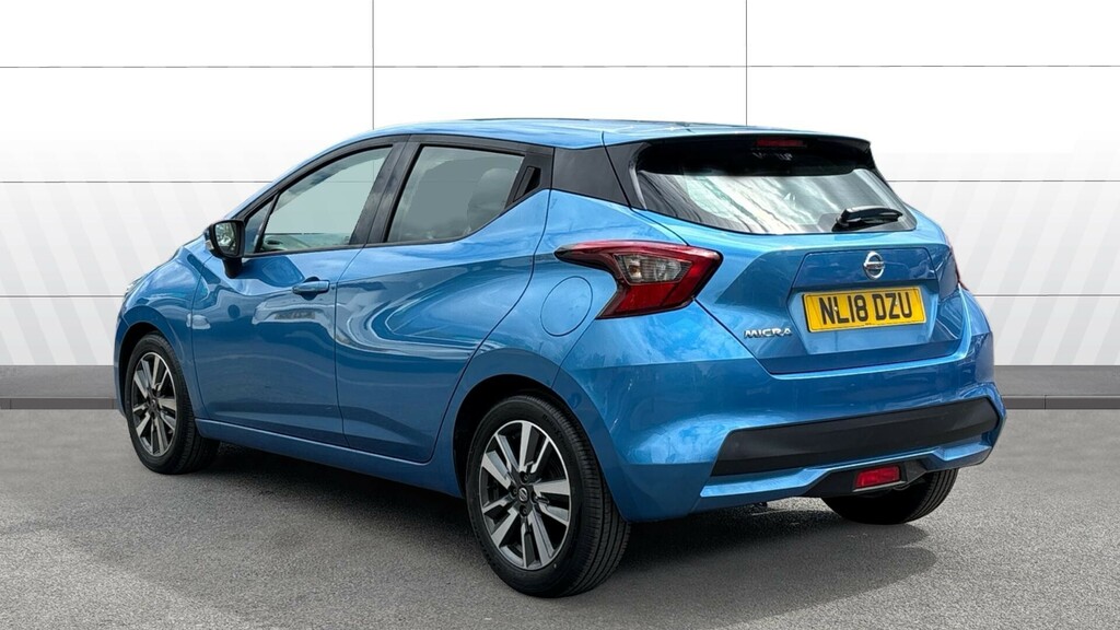Nissan Micra Acenta Blue #2