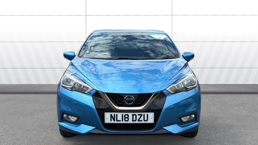 Nissan Micra Acenta Blue #3