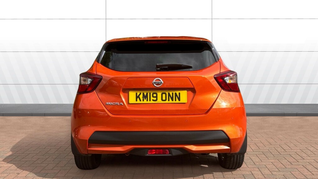 Nissan Micra Tekna KM19ONN Orange #6
