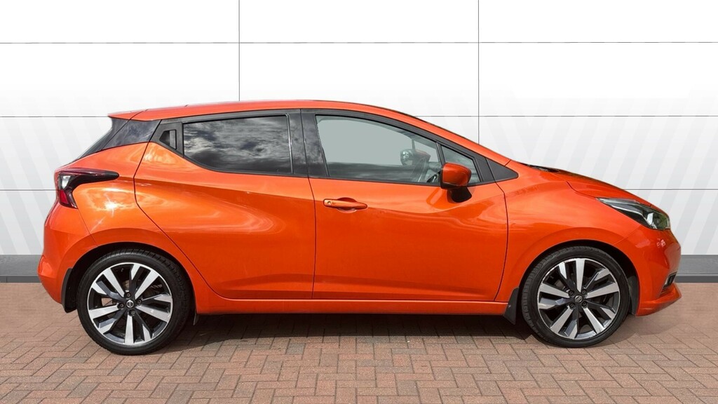 Nissan Micra Tekna KM19ONN Orange #5