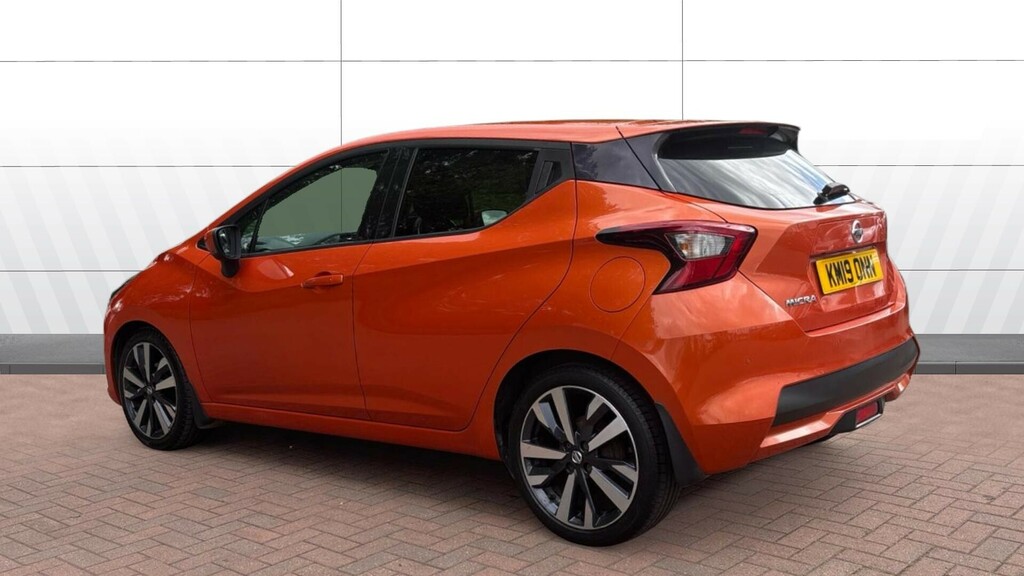 Nissan Micra Tekna KM19ONN Orange #2