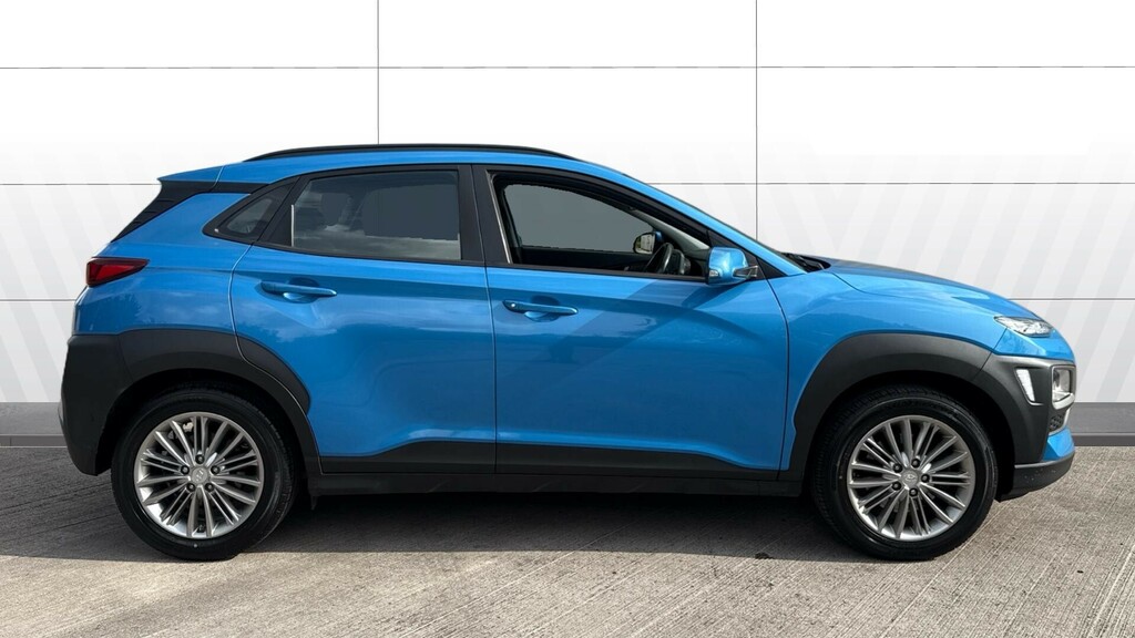 Hyundai Kona Se Blue #4