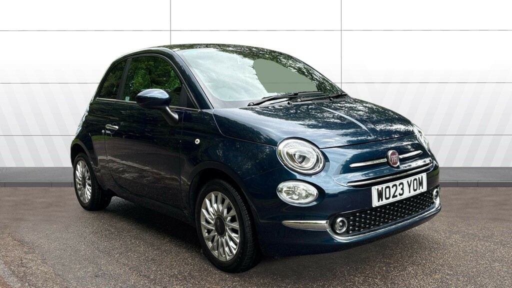 Fiat 500 Hatchback Blue