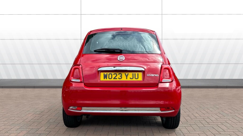 Fiat 500 Hatchback WO23YJU Red #6