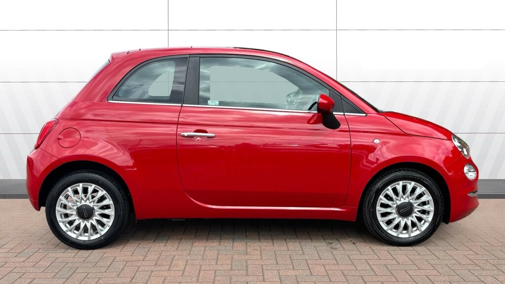 Fiat 500 Hatchback WO23YJU Red #5