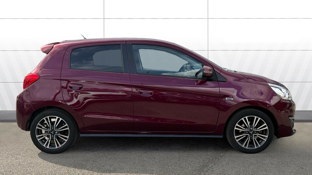 Mitsubishi Mirage 4 Purple #5