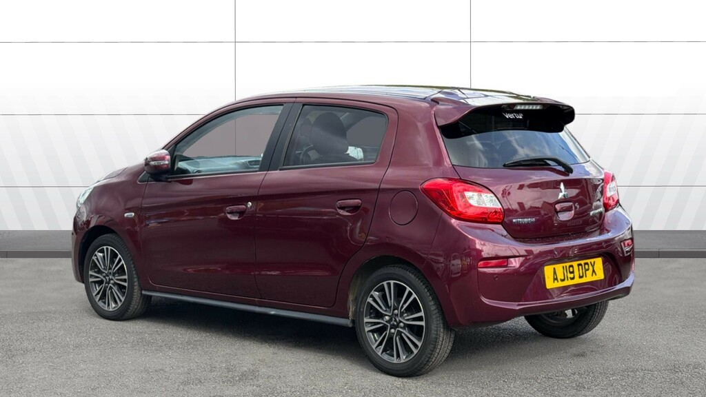Mitsubishi Mirage 4 Purple #2