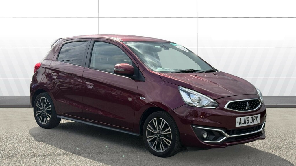 Mitsubishi Mirage 4 Purple