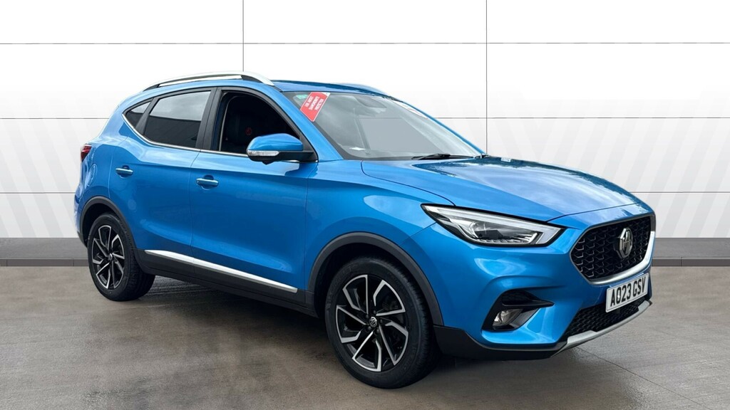 MG ZS Exclusive Blue