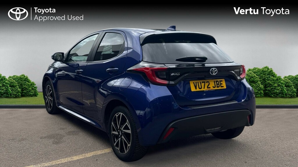 Toyota Yaris Design VU72JBE Blue #4