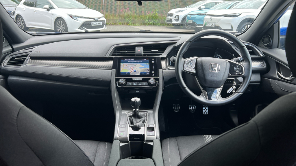 Honda Civic Sport Blue #4
