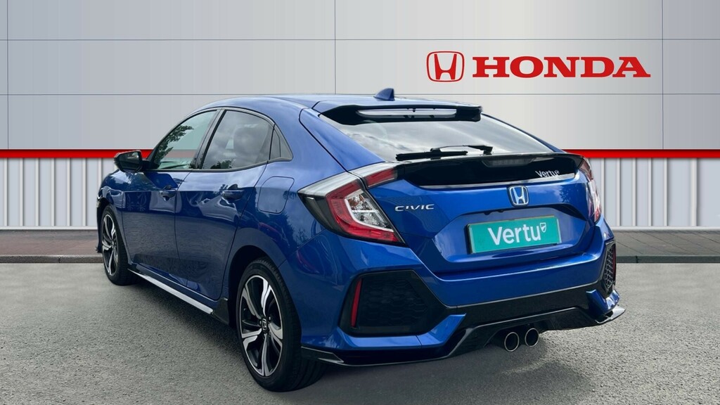 Honda Civic Sport Blue #3