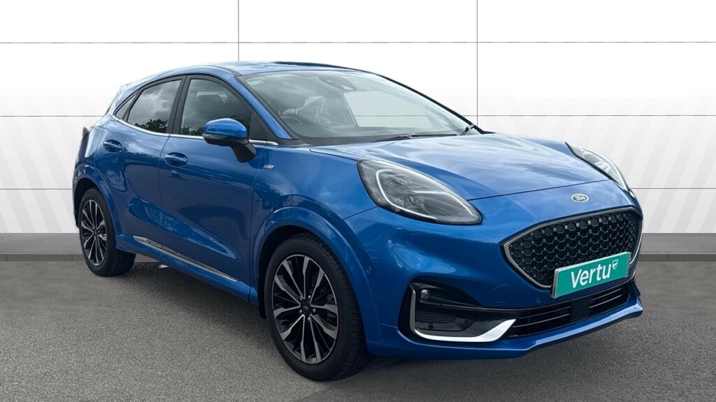 Ford Puma St-line Vignale Blue