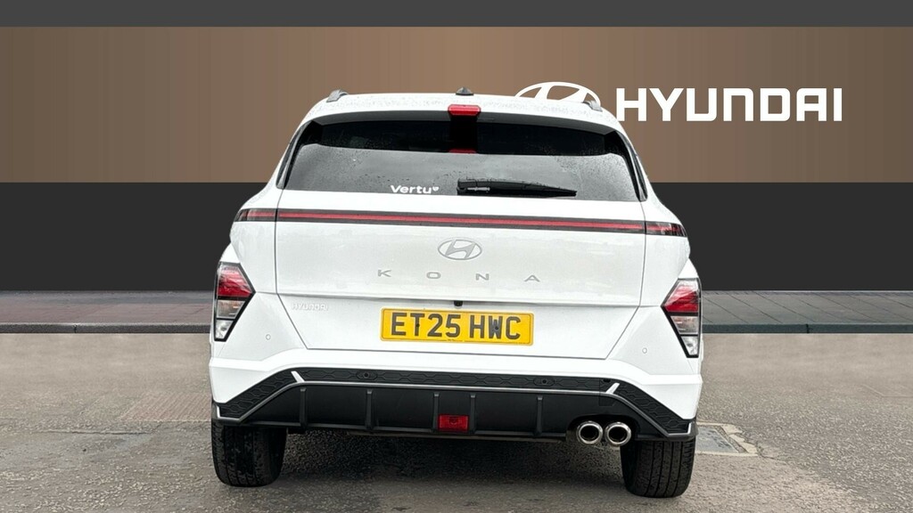 Hyundai Kona N Line ET25HWC White #5