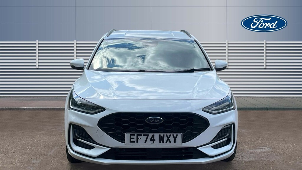 Ford Focus St-line EF74WXY White #3