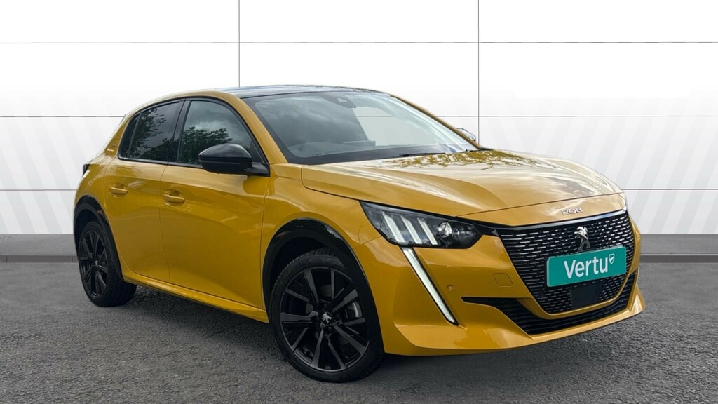 Peugeot 208 Gt Yellow