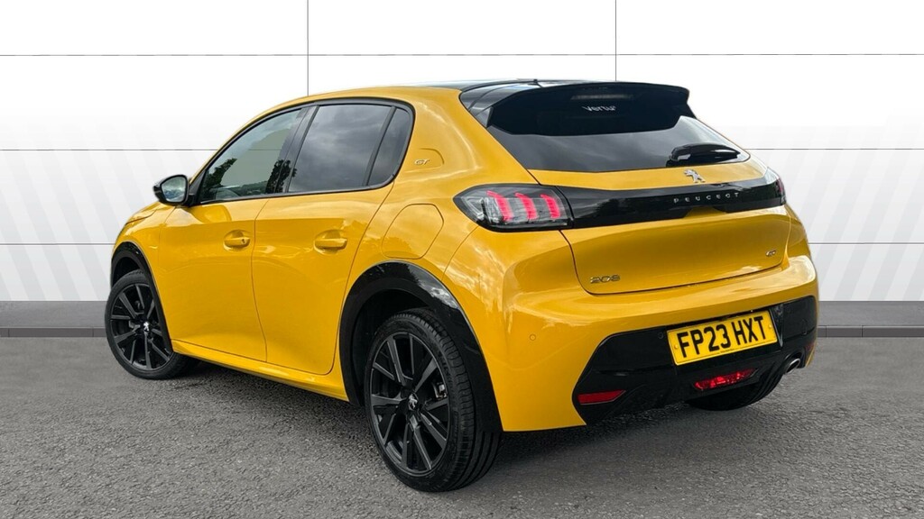Peugeot 208 Gt Yellow #2