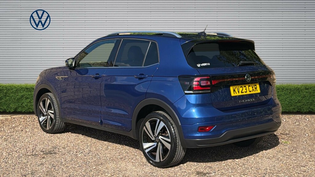 Volkswagen T-Cross R-line KV23CXR Blue #3
